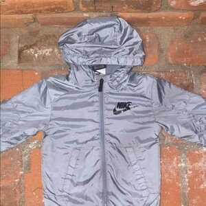Nike Kids Metallic blue Raincoat